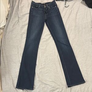 Paige High Rise Manhattan bootcut jeans